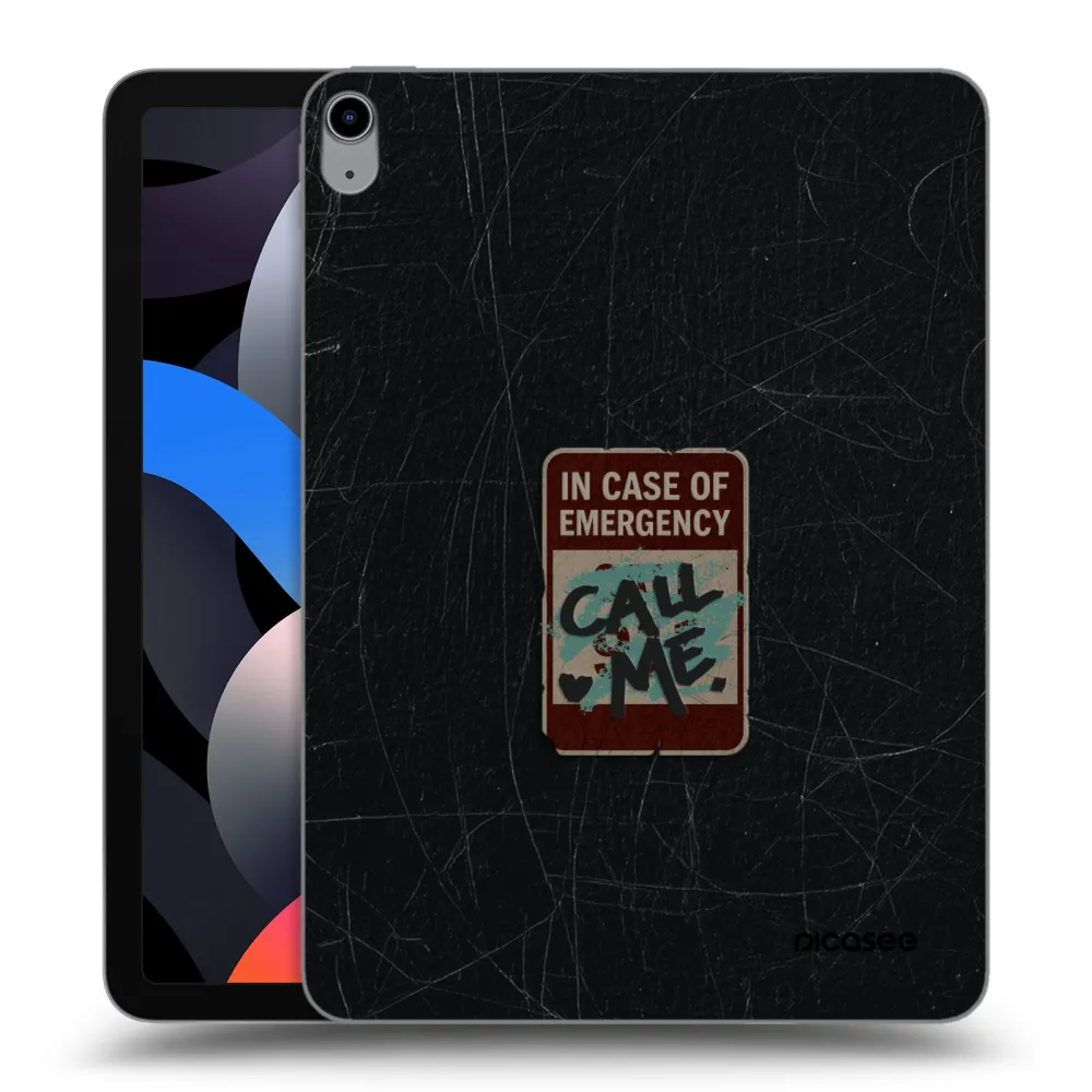 Picasee husă transparentă din silicon pentru Apple iPad Air 4 10.9" 2020 - EMERGENCY