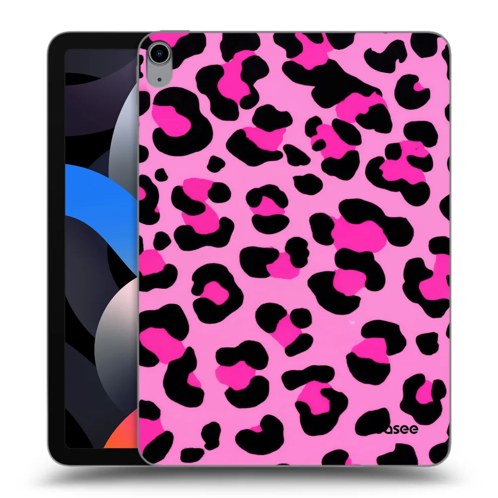 Picasee husă transparentă din silicon pentru Apple iPad Air 4 10.9" 2020 - Pink Tiger