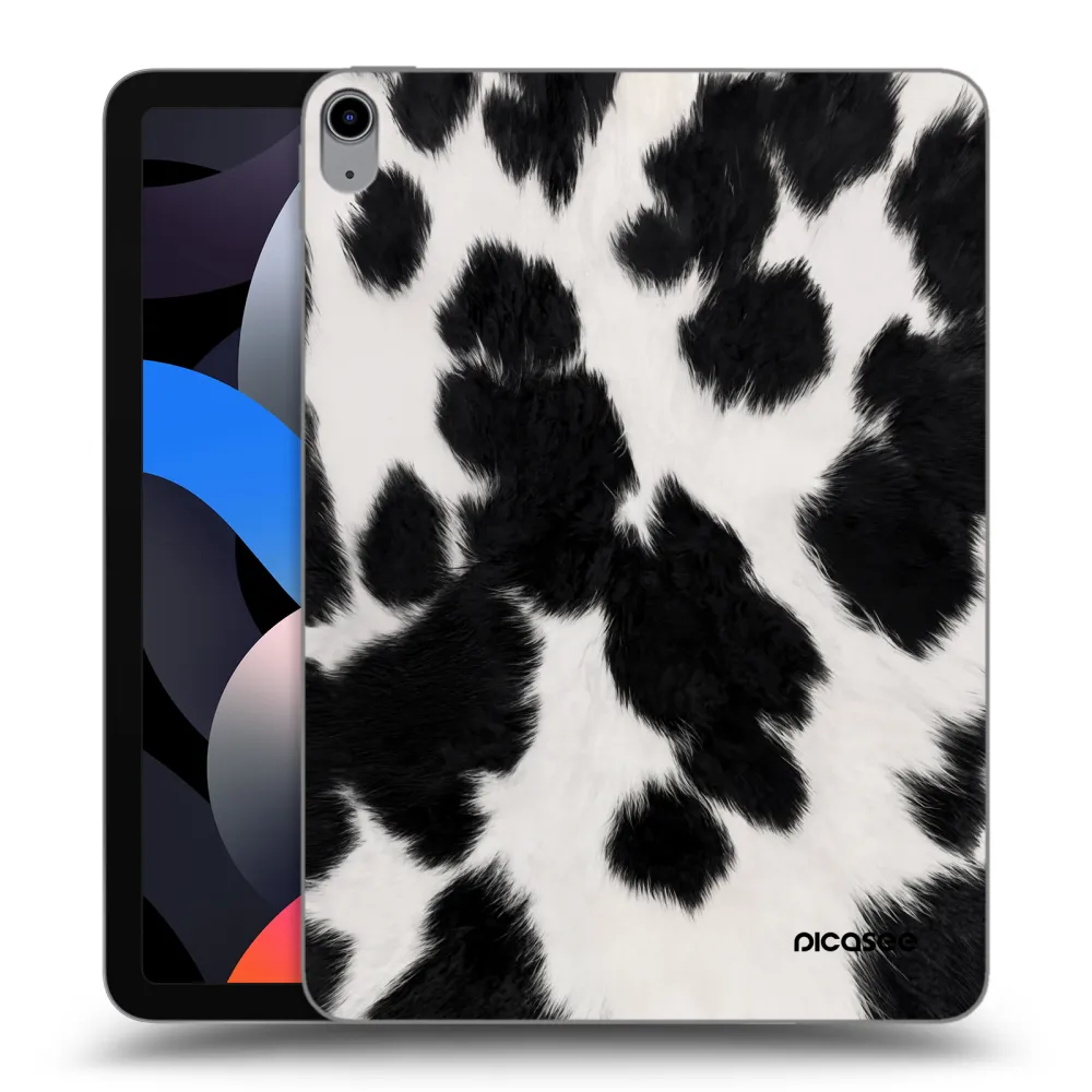 Picasee husă transparentă din silicon pentru Apple iPad Air 4 10.9" 2020 - Black Moo