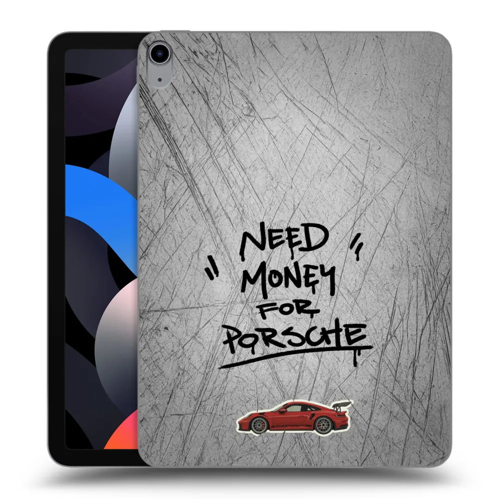 Picasee husă transparentă din silicon pentru Apple iPad Air 4 10.9" 2020 - Grey Drift