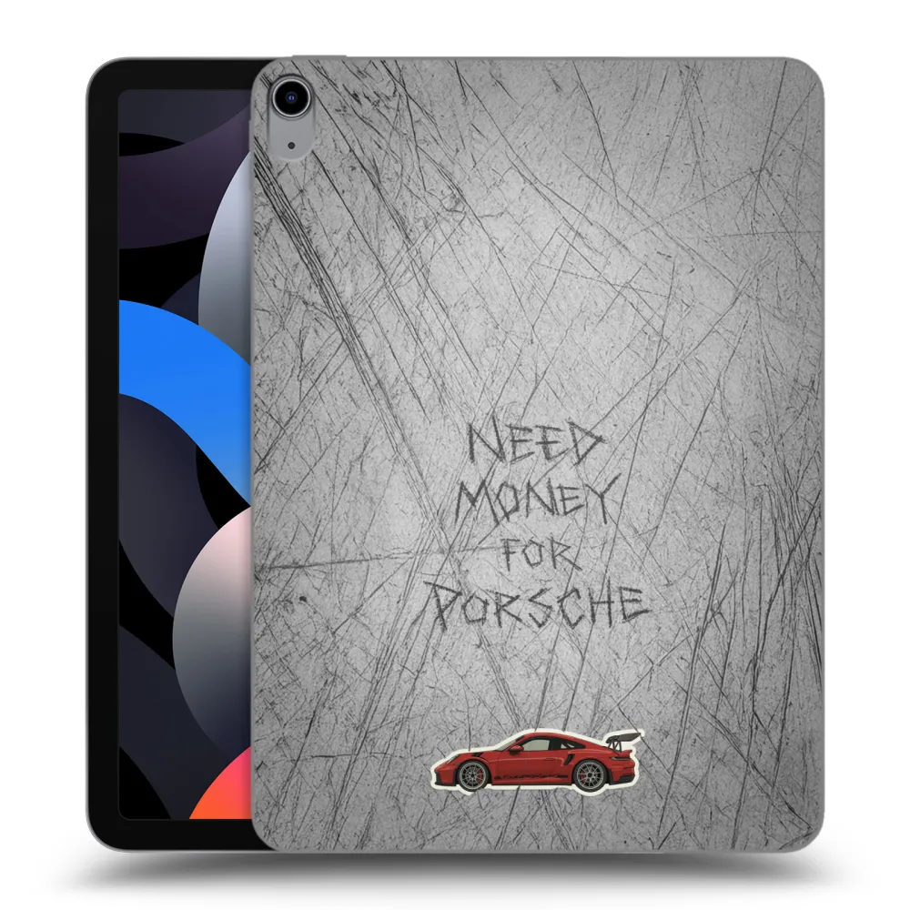 Picasee husă transparentă din silicon pentru Apple iPad Air 4 10.9" 2020 - Garage Scratch