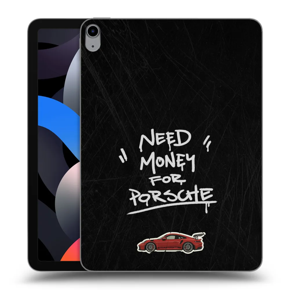 Picasee husă transparentă din silicon pentru Apple iPad Air 4 10.9" 2020 - Dark Racer