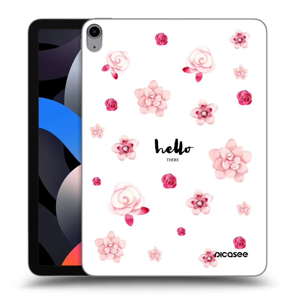 Picasee husă transparentă din silicon pentru Apple iPad Air 4 10.9" 2020 - Hello there
