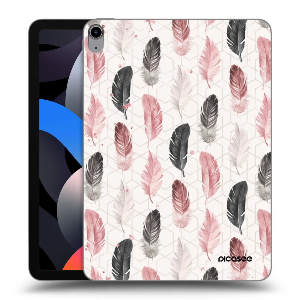 Picasee husă transparentă din silicon pentru Apple iPad Air 4 10.9" 2020 - Feather 2