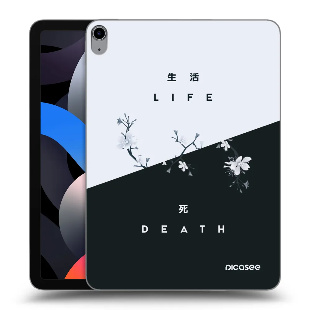 Picasee husă transparentă din silicon pentru Apple iPad Air 4 10.9" 2020 - Life - Death