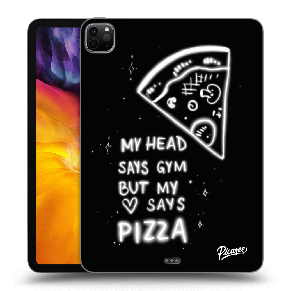 Picasee husă transparentă din silicon pentru Apple iPad Pro 11" 2020 (2.gen) - Pizza