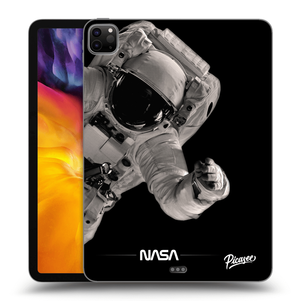 Picasee husă neagră din silicon pentru Apple iPad Pro 11" 2020 (2.gen) - Astronaut Big