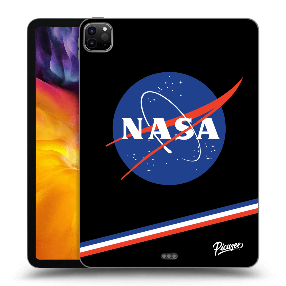 Picasee husă neagră din silicon pentru Apple iPad Pro 11" 2020 (2.gen) - NASA Original