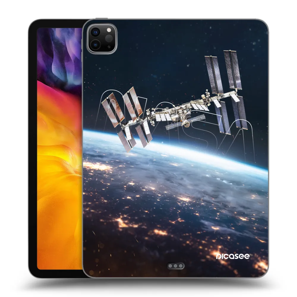 Picasee husă neagră din silicon pentru Apple iPad Pro 11" 2020 (2.gen) - Station