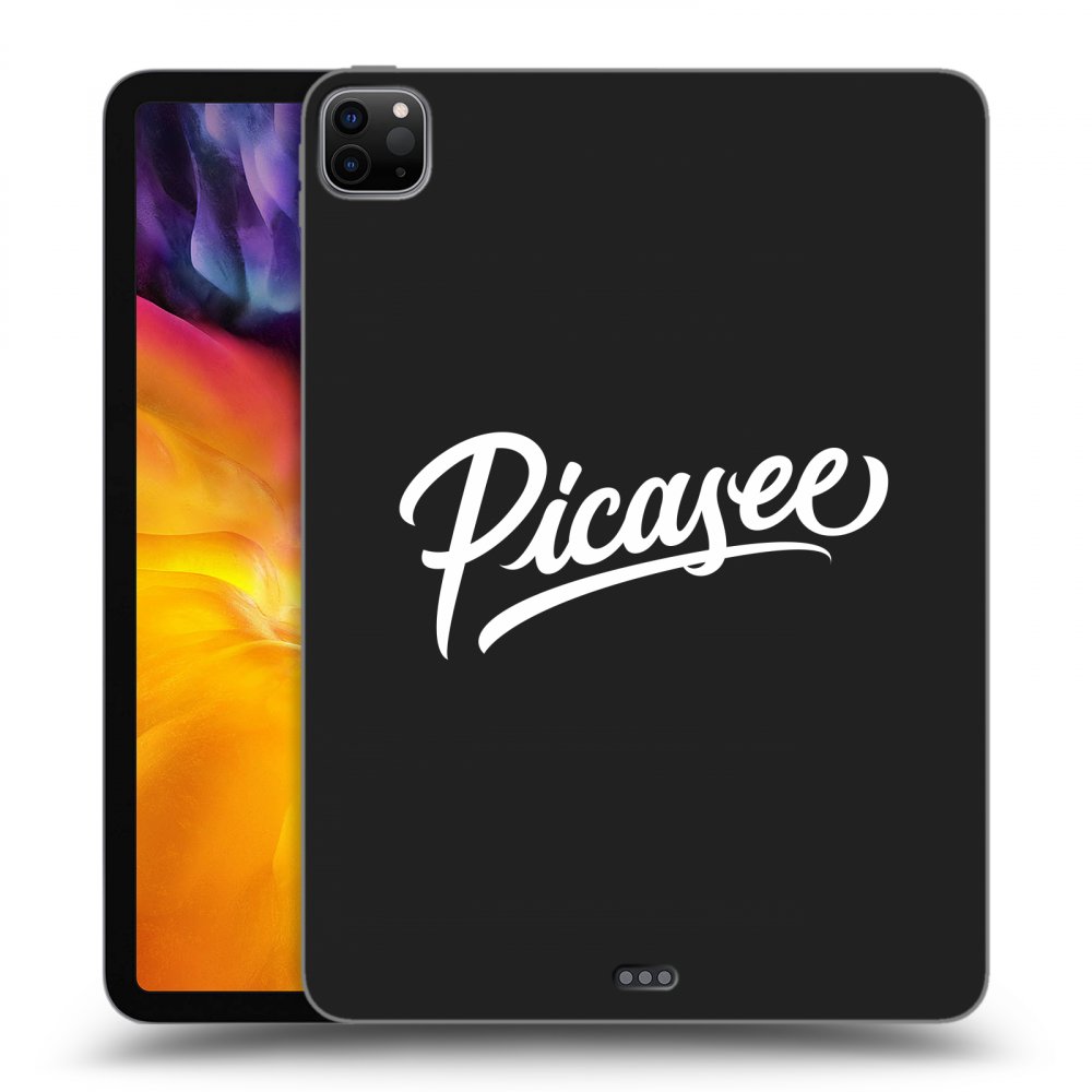 Picasee husă neagră din silicon pentru Apple iPad Pro 11" 2020 (2.gen) - Picasee - White