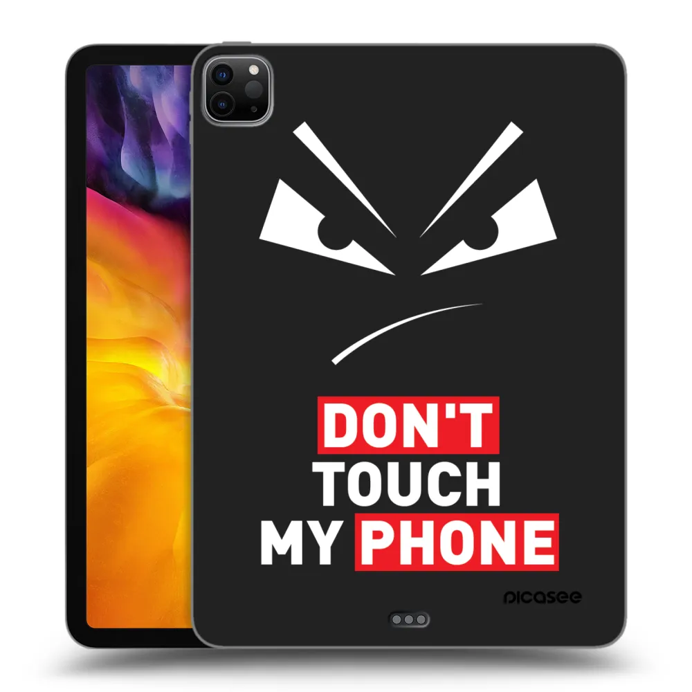 Picasee husă neagră din silicon pentru Apple iPad Pro 11" 2020 (2.gen) - Evil Eye - Transparent