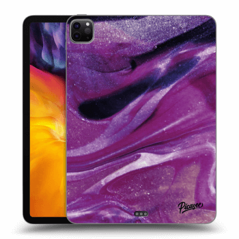 Husă pentru Apple iPad Pro 11" 2020 (2.gen) - Purple glitter