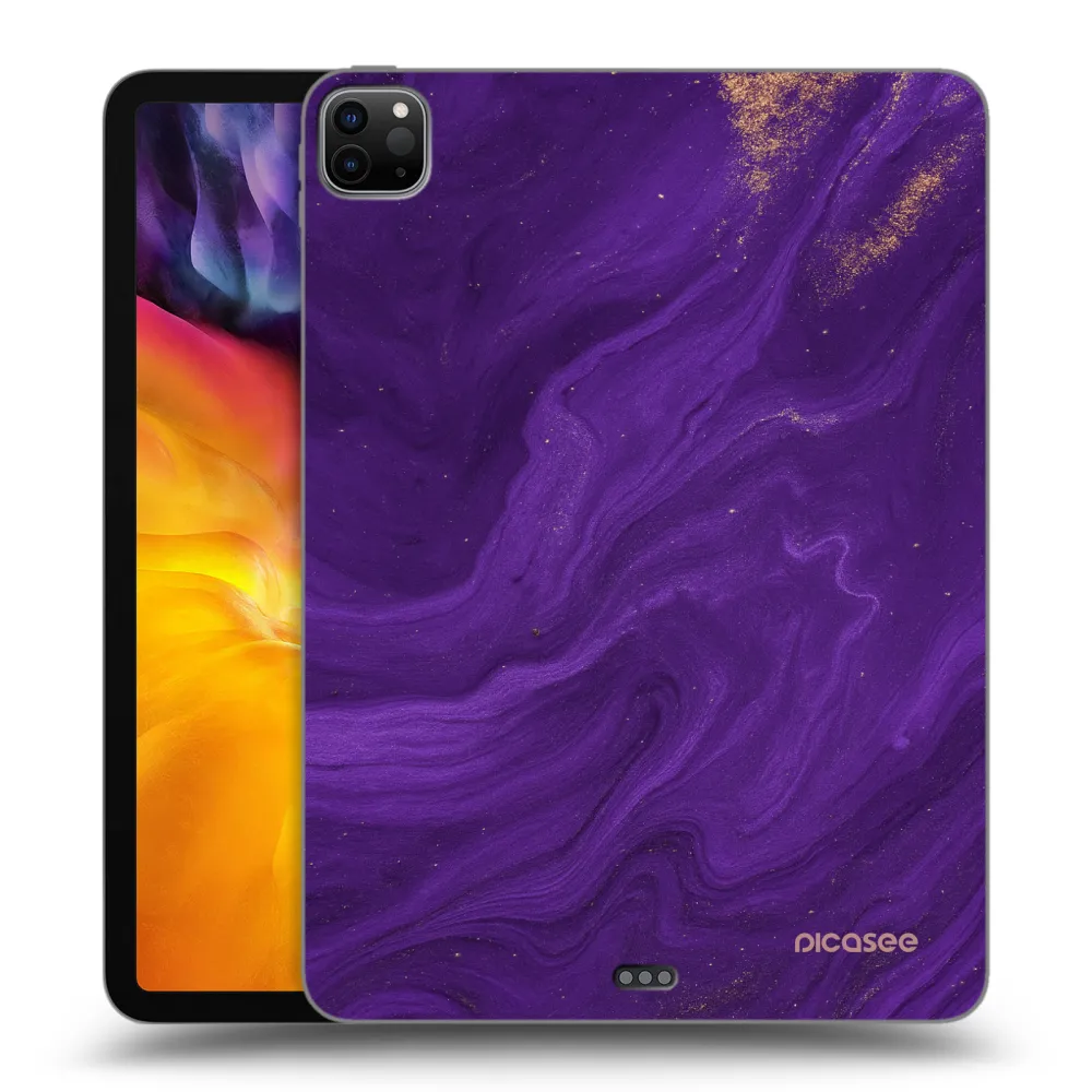 Picasee husă neagră din silicon pentru Apple iPad Pro 11" 2020 (2.gen) - Purple