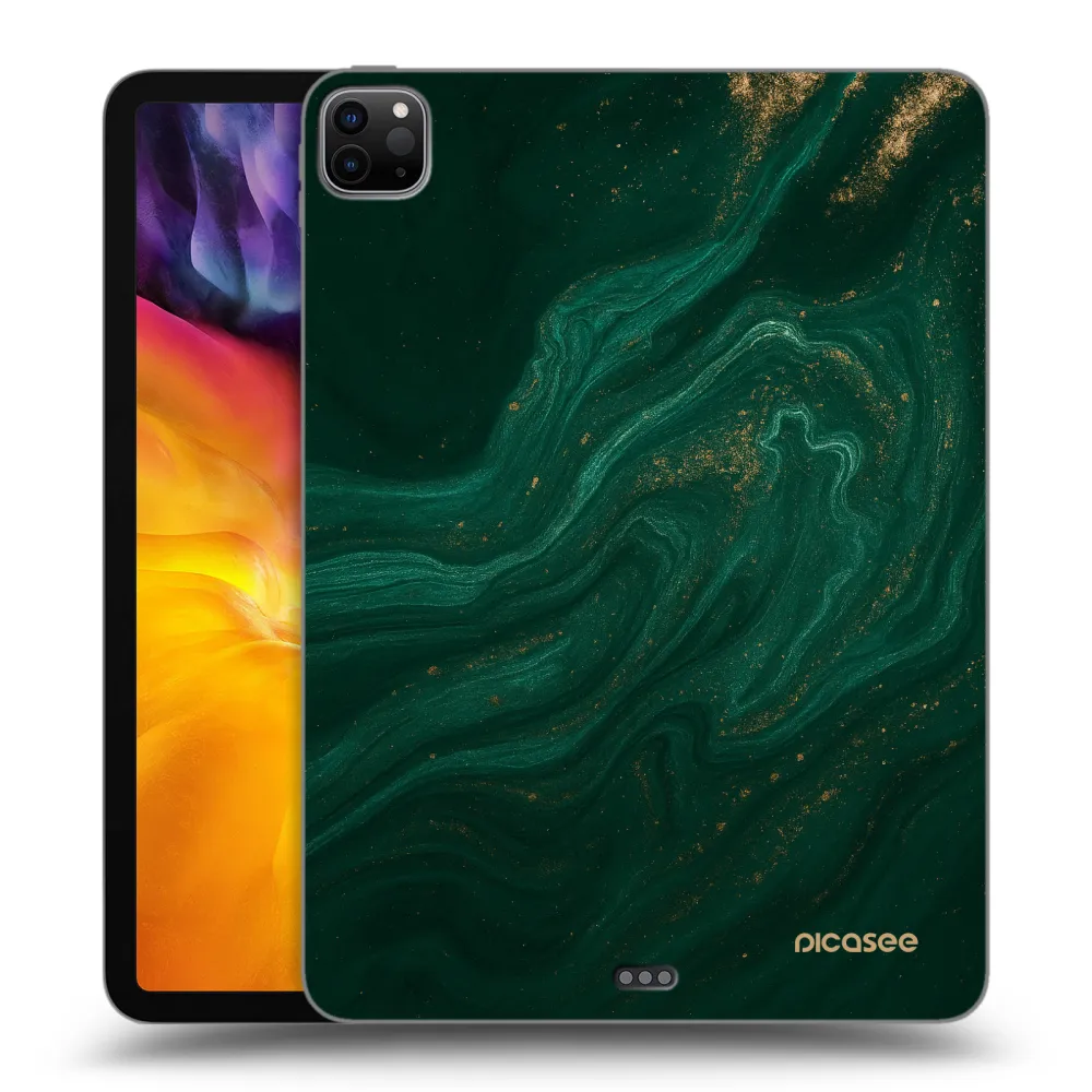 Picasee husă neagră din silicon pentru Apple iPad Pro 11" 2020 (2.gen) - Green