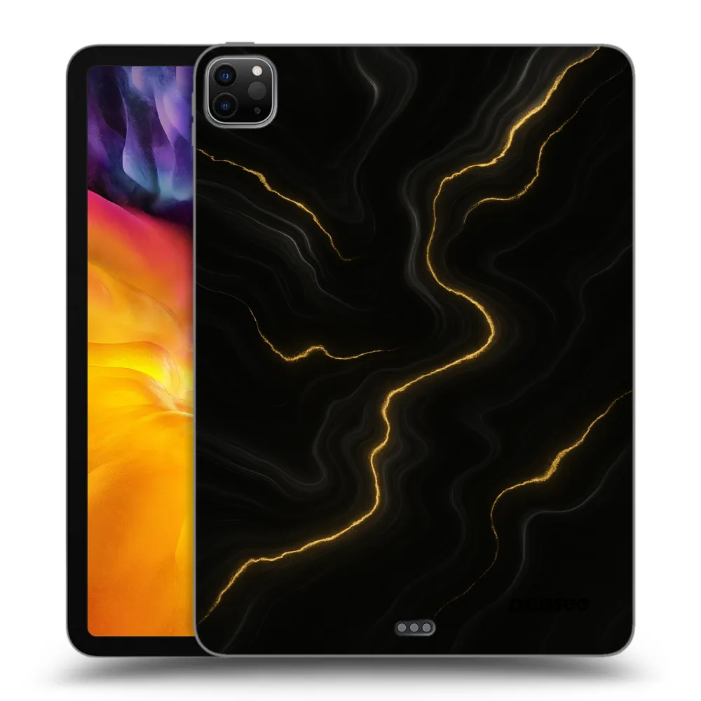 Picasee husă neagră din silicon pentru Apple iPad Pro 11" 2020 (2.gen) - Thunder