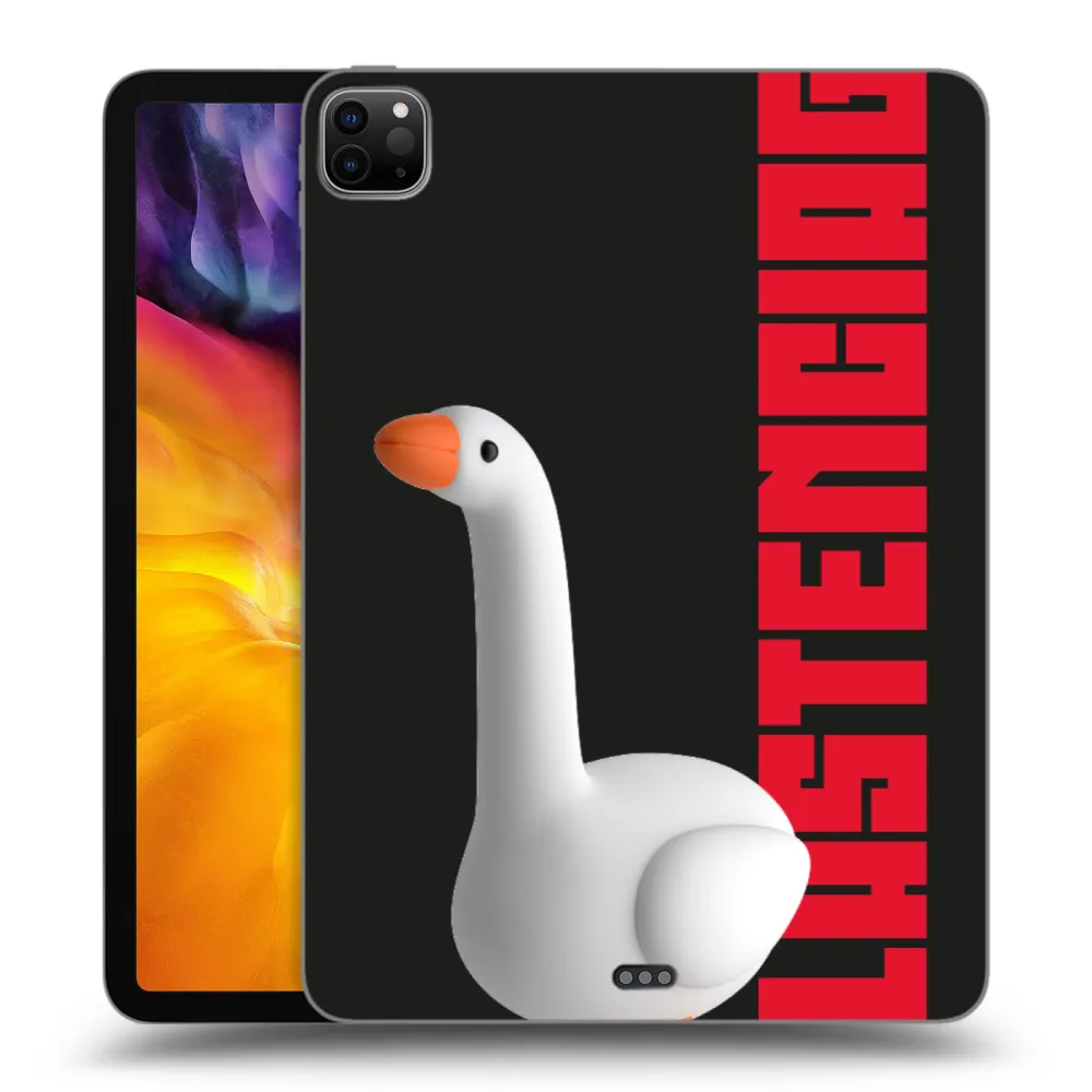 Picasee husă neagră din silicon pentru Apple iPad Pro 11" 2020 (2.gen) - Kiky Ricky