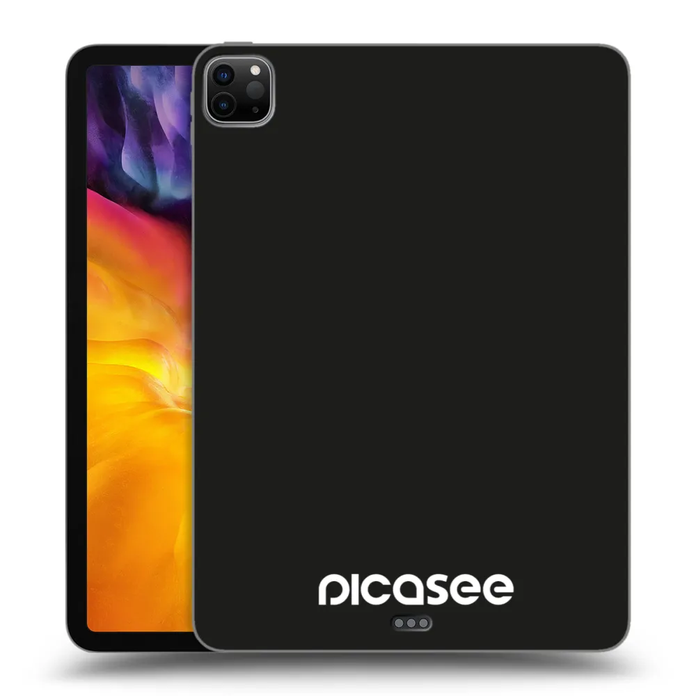 Picasee husă neagră din silicon pentru Apple iPad Pro 11" 2020 (2.gen) - Picasee