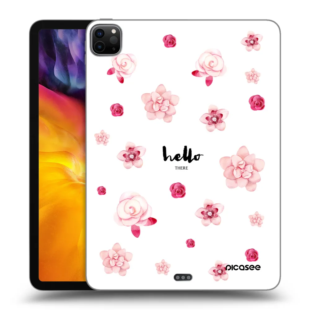 Picasee husă neagră din silicon pentru Apple iPad Pro 11" 2020 (2.gen) - Hello there