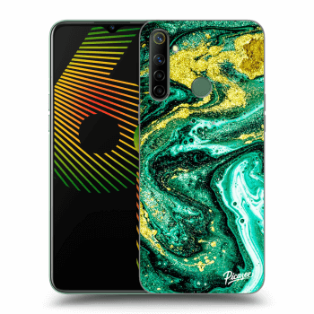 Husă pentru Realme 6i - Green Gold