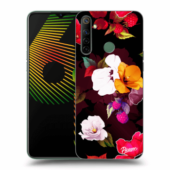 Picasee ULTIMATE CASE pentru Realme 6i - Flowers and Berries