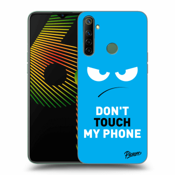 Picasee ULTIMATE CASE pentru Realme 6i - Angry Eyes - Blue