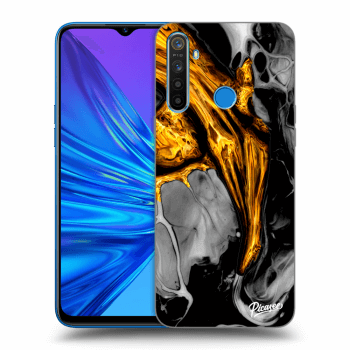 Husă pentru Realme 5 - Black Gold