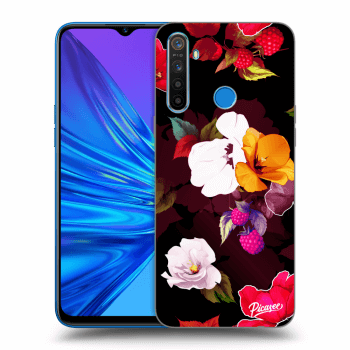Picasee ULTIMATE CASE pentru Realme 5 - Flowers and Berries