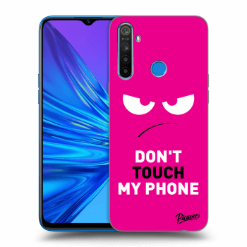 Picasee ULTIMATE CASE pentru Realme 5 - Angry Eyes - Pink