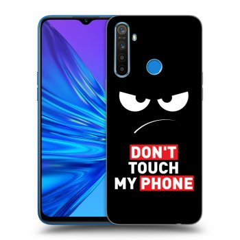 Picasee ULTIMATE CASE pentru Realme 5 - Angry Eyes - Transparent