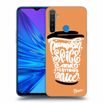 Husă pentru Realme 5 - Pumpkin coffee