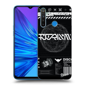 Husă pentru Realme 5 - BLACK DISCO