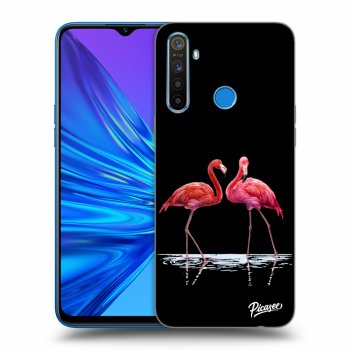 Husă pentru Realme 5 - Flamingos couple