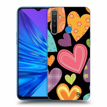 Husă pentru Realme 5 - Colored heart