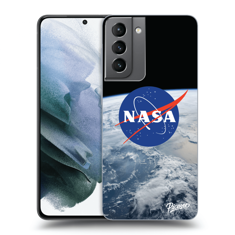 Picasee husă transparentă din silicon pentru Samsung Galaxy S21 5G G991B - Nasa Earth