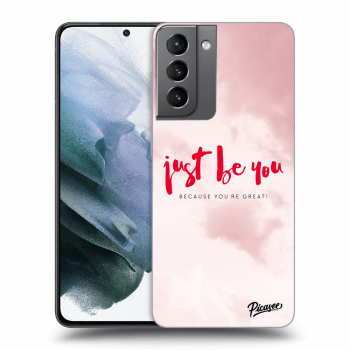 Picasee ULTIMATE CASE pentru Samsung Galaxy S21 5G G991B - Just be you