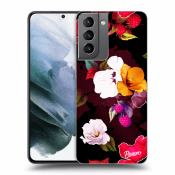 Picasee ULTIMATE CASE pentru Samsung Galaxy S21 5G G991B - Flowers and Berries