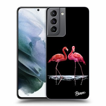 Husă pentru Samsung Galaxy S21 5G G991B - Flamingos couple