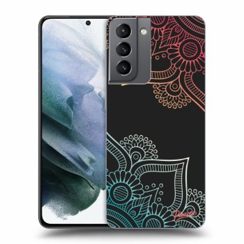 Husă pentru Samsung Galaxy S21 5G G991B - Flowers pattern