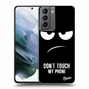 Picasee ULTIMATE CASE pentru Samsung Galaxy S21 5G G991B - Don't Touch My Phone