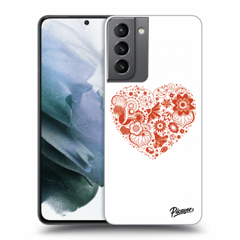 Husă pentru Samsung Galaxy S21 5G G991B - Big heart