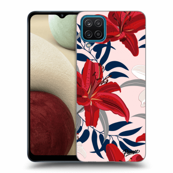 Picasee ULTIMATE CASE pentru Samsung Galaxy A12 A125F - Red Lily