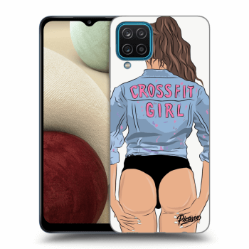Picasee ULTIMATE CASE pentru Samsung Galaxy A12 A125F - Crossfit girl - nickynellow