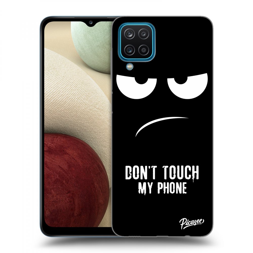 Picasee ULTIMATE CASE pentru Samsung Galaxy A12 A125F - Don't Touch My Phone