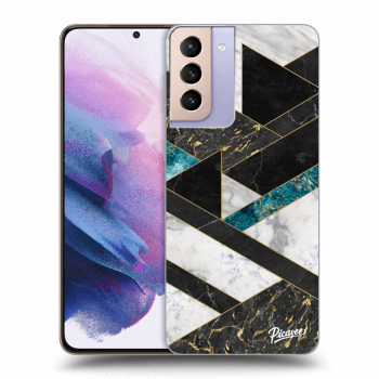 Husă pentru Samsung Galaxy S21+ G996F - Dark geometry