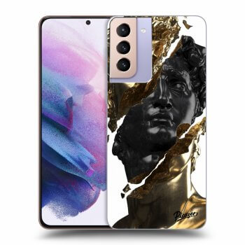 Husă pentru Samsung Galaxy S21+ G996F - Gold - Black