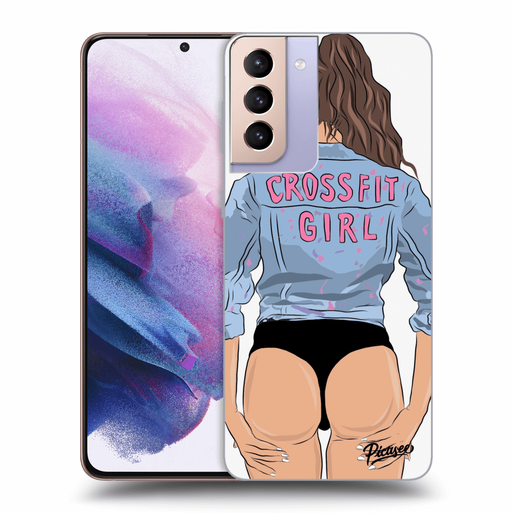 Picasee ULTIMATE CASE pentru Samsung Galaxy S21+ 5G G996F - Crossfit girl - nickynellow