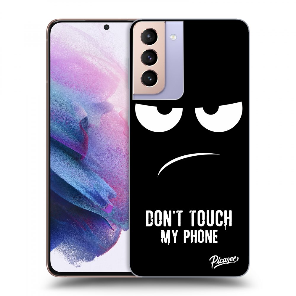 Picasee ULTIMATE CASE pentru Samsung Galaxy S21+ 5G G996F - Don't Touch My Phone