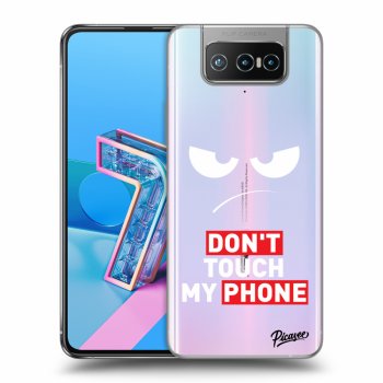 Husă pentru Asus Zenfone 7 ZS670KS - Angry Eyes - Transparent