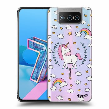 Husă pentru Asus Zenfone 7 ZS670KS - Unicorn star heaven