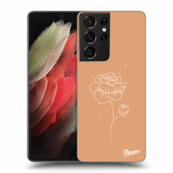 Husă pentru Samsung Galaxy S21 Ultra 5G G998B - Peonies